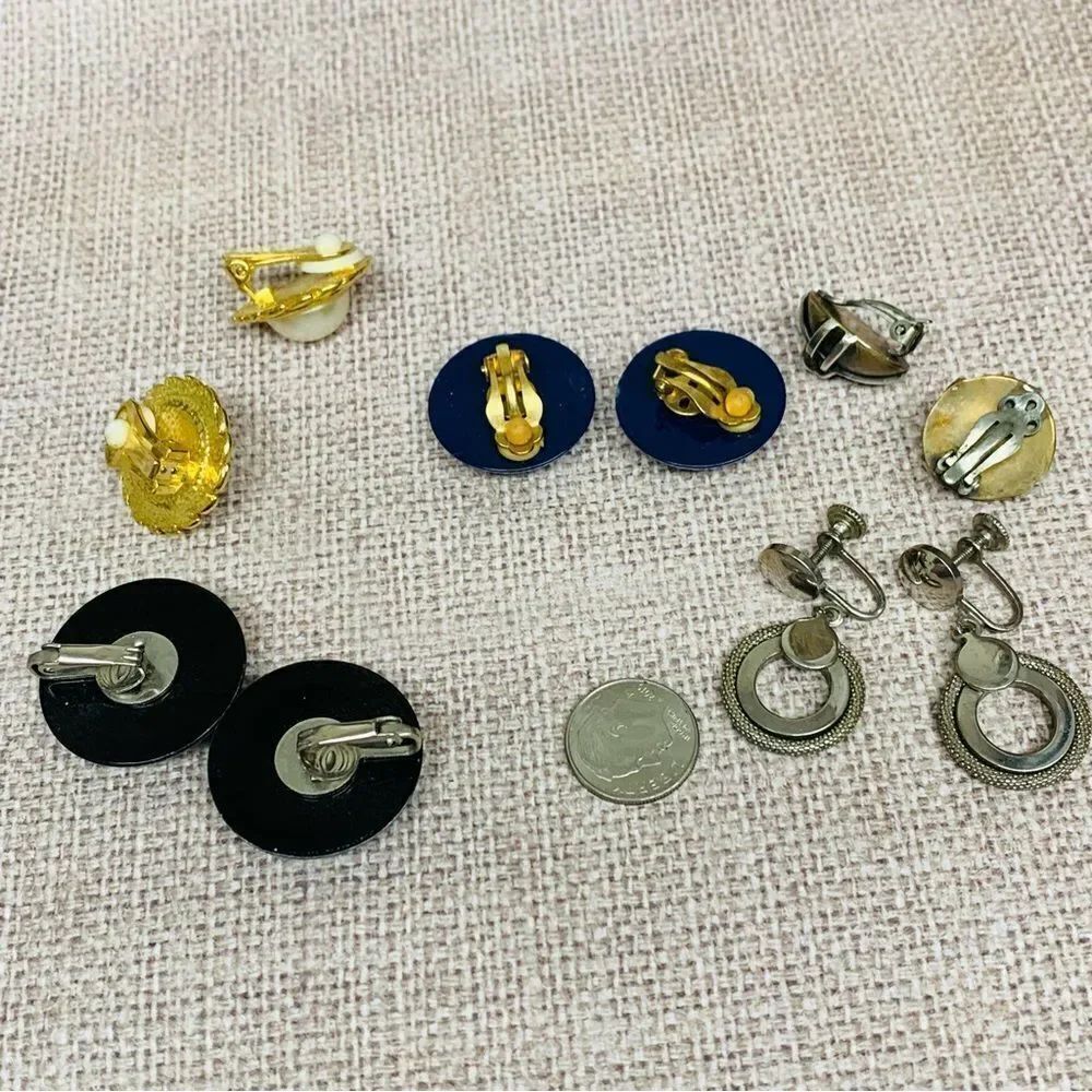 VTG Screw-back Earring Bundle - Picture 2 of 2